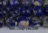 CSO514 15.5 inches 12mm round orange sodalite beads wholesale