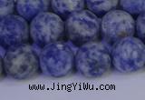 CSO533 15.5 inches 10mm round matte African sodalite beads wholesale