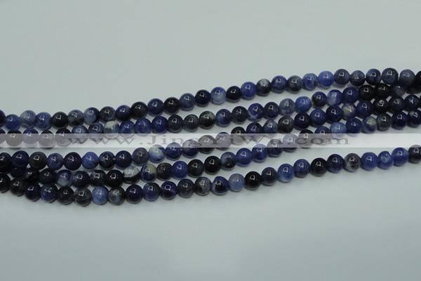 CSO60 15.5 inches 4mm round sodalite gemstone beads wholesale