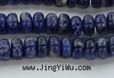 CSO651 15.5 inches 4*6mm rondelle sodalite gemstone beads