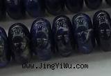 CSO656 15.5 inches 9*16mm rondelle sodalite gemstone beads