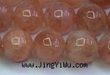 CSS715 15.5 inches 9mm round natural golden sunstone beads