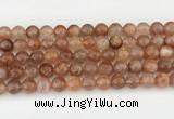 CSS754 15.5 inches 10mm round golden sunstone beads wholesale