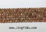 CSS784 15.5 inches 6mm round sunstone gemstone beads wholesale