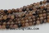 CST01 15.5 inches 4mm round staurolite gemstone beads wholesale