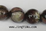 CST40 15.5 inches 20mm round staurolite gemstone beads wholesale