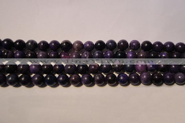 CSU112 15.5 inches 7mm round natural sugilite gemstone beads