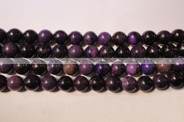 CSU116 15.5 inches 12mm round natural sugilite gemstone beads