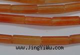 CTB322 15.5 inches 4*13mm tube red aventurine beads wholesale