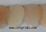 CTD02 Top drilled 22*30mm flat teardrop pink aventurine beads