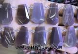 CTD2336 Top drilled 16*18mm - 20*30mm faceted freeform moonstone beads