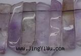 CTD366 Top drilled 10*25mm - 10*45mm wand amethyst beads