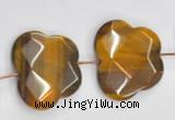 CTE10 butterfly shape 25*30mm yellow tiger eye beads wholesale