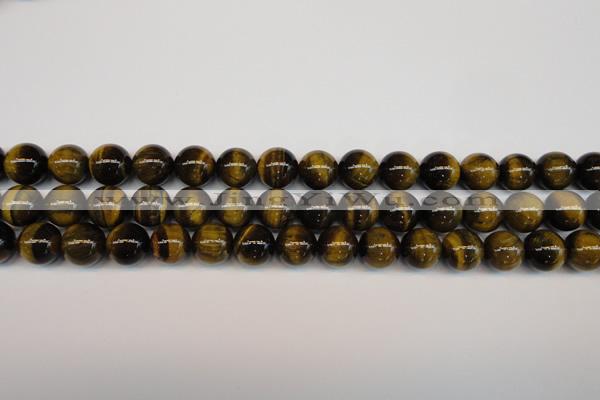 CTE1210 15.5 inches 6mm round AB grade yellow tiger eye beads