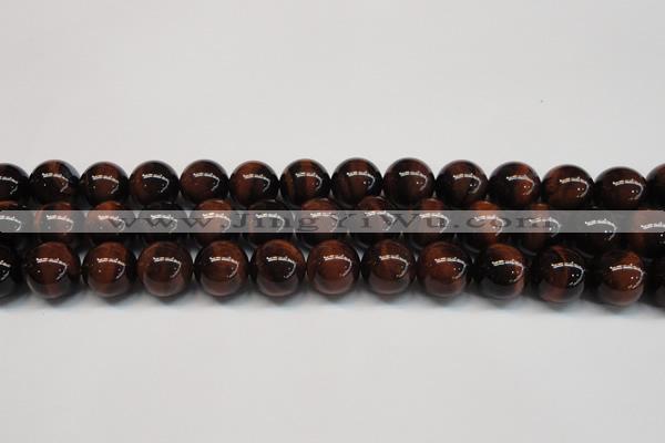 CTE1279 15.5 inches 12mm round A grade red tiger eye beads