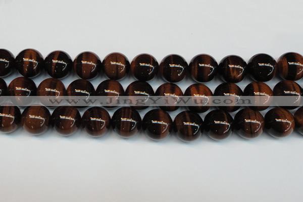 CTE1296 15.5 inches 14mm round AA grade red tiger eye beads