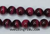 CTE137 15.5 inches 10mm round dyed tiger eye gemstone beads