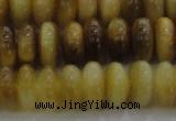 CTE1512 15.5 inches 6*10mm rondelle golden tiger eye beads