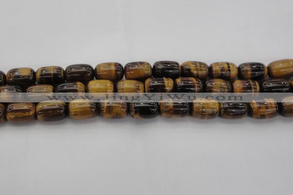 CTE1597 15.5 inches 13*18mm drum yellow tiger eye beads