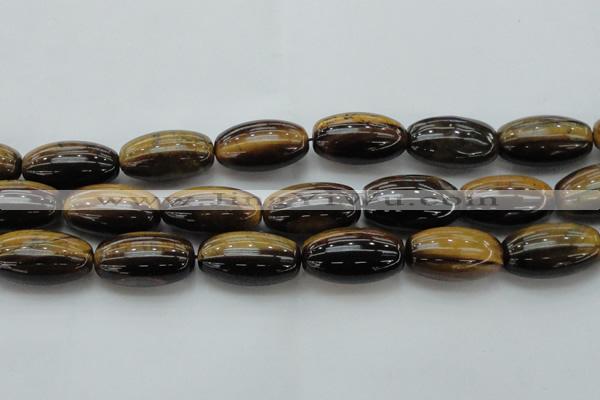 CTE1705 15.5 inches 16*30mm rice yellow tiger eye beads