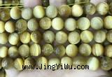 CTE2011 15.5 inches 12mm round golden tiger eye beads wholesale