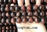 CTE2187 15.5 inches 18mm round red tiger eye gemstone beads