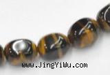CTE33 15.5 inches 10*14mm freeform blue tiger eye beads wholesale