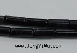 CTE948 15.5 inches 6*15mm tube dyed blue tiger eye beads wholesale