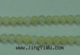 CTG05 15.5 inches 3mm round tiny yellow jade beads wholesale