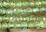 CTG1047 15.5 inches 2mm faceted round tiny peridot gemstone beads