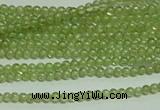 CTG119 15.5 inches 2mm round tiny peridot gemstone beads wholesale