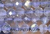 CTG1508 15.5 inches 3mm faceted round labradorite beads wholesale