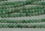 CTG155 15.5 inches 3mm round tiny Qinghai jade beads wholesale