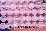 CTG1600 15.5 inches 2.5mm faceted round tiny white moonstone beads
