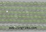CTG204 15.5 inches 3mm faceted round tiny prehnite gemstone beads
