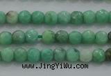 CTG225 15.5 inches 3mm faceted round tiny grass agate beads