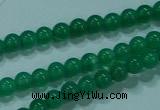 CTG23 15.5 inches 3mm round tiny green agate beads wholesale