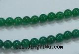 CTG25 15.5 inches 4mm round tiny green agate beads wholesale