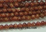 CTG40 15.5 inches 2mm round tiny goldstone beads wholesale