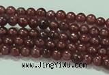 CTG53 15.5 inches 2mm round grade AA tiny garnet beads wholesale