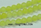 CTG58 15.5 inches 2mm round tiny dyed white jade beads wholesale
