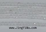 CTG603 15.5 inches 2mm faceted round white moonstone beads