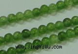 CTG63 15.5 inches 2mm round tiny dyed white jade beads wholesale