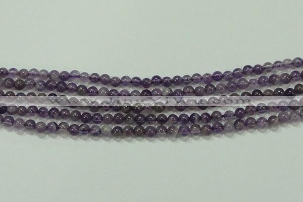 CTG72 15.5 inches 3mm round grade AB tiny amethyst beads wholesale