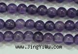 CTG73 15.5 inches 3mm round grade A tiny amethyst beads wholesale