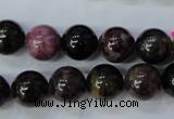 CTO456 15.5 inches 11mm round natural tourmaline gemstone beads