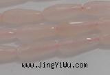 CTR74 15.5 inches 6*16mm faceted teardrop pink aventurine beads