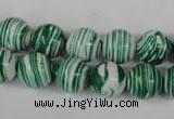 CTU1128 15.5 inches 10mm round synthetic turquoise beads wholesale