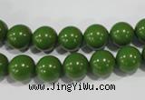 CTU1394 15.5 inches 10mm round synthetic turquoise beads