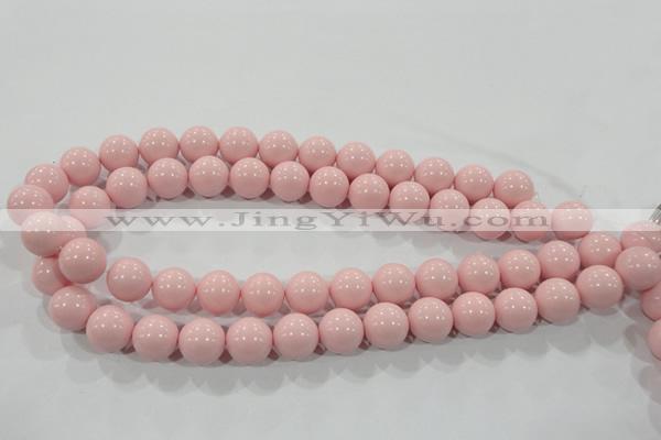 CTU1506 15.5 inches 14mm round synthetic turquoise beads